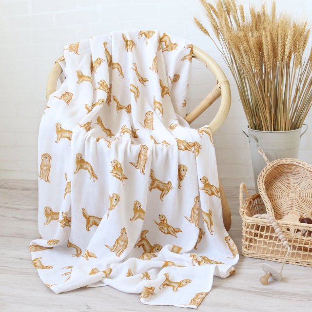 Bamboo Cotton Baby Blanket - Image 4