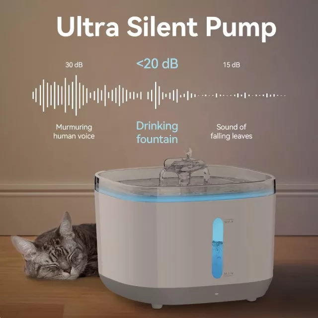 Wireless Automatic Pet Water Fountain with Smart Sensor - Image 5