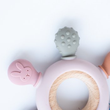 Rudder-Shaped Baby Silicone Teether