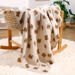 High-Quality Bamboo Cotton Muslin Baby Swaddle Blanket