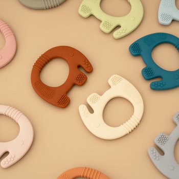 Cartoon Animal Soft Silicone Teether