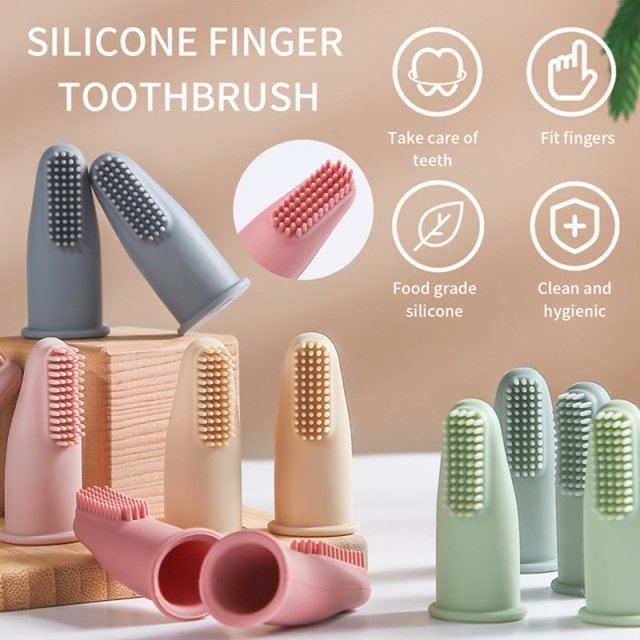 Silicone Finger Toothbrush - Image 6