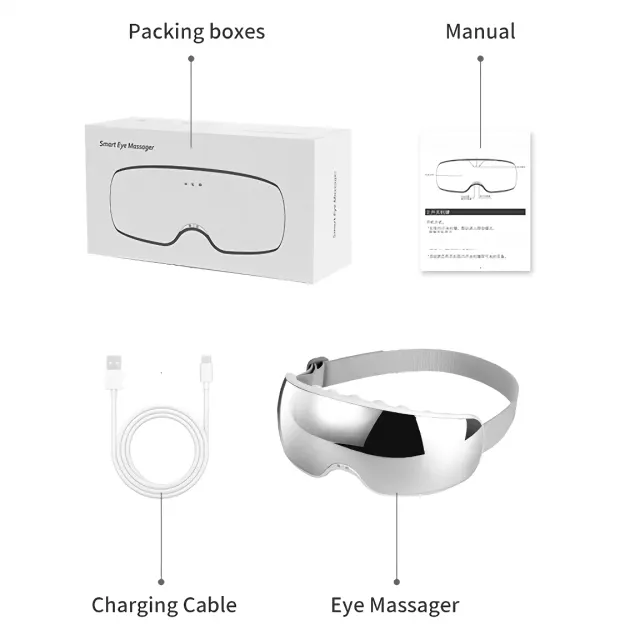 Electric Eye Massager with Hot Compress and Bluetooth Music - Image 6