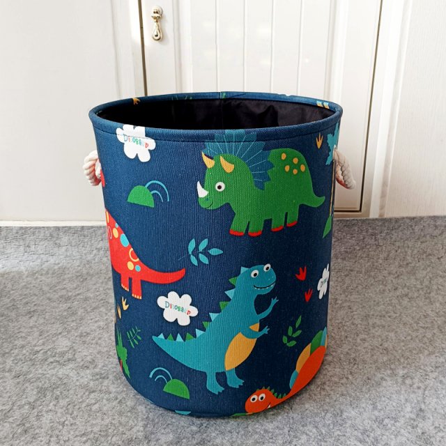 Foldable Dinosaur Storage Basket for Kids’ Room and Laundry - Image 5