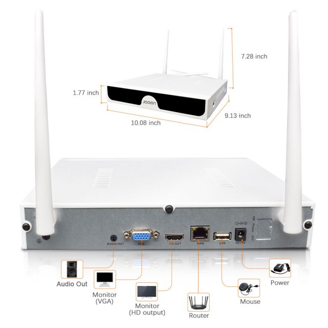 10-Channel NVR with 3MP Resolution and H.265 - Image 3