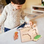 Wooden Puzzle Early Learning Toy for Kids