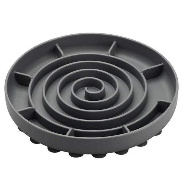 Durable Silicone Slow Feeder Dog Bowl with Suction Cups - Image 7