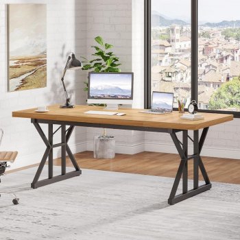 70.8-Inch Modern Executive Desk