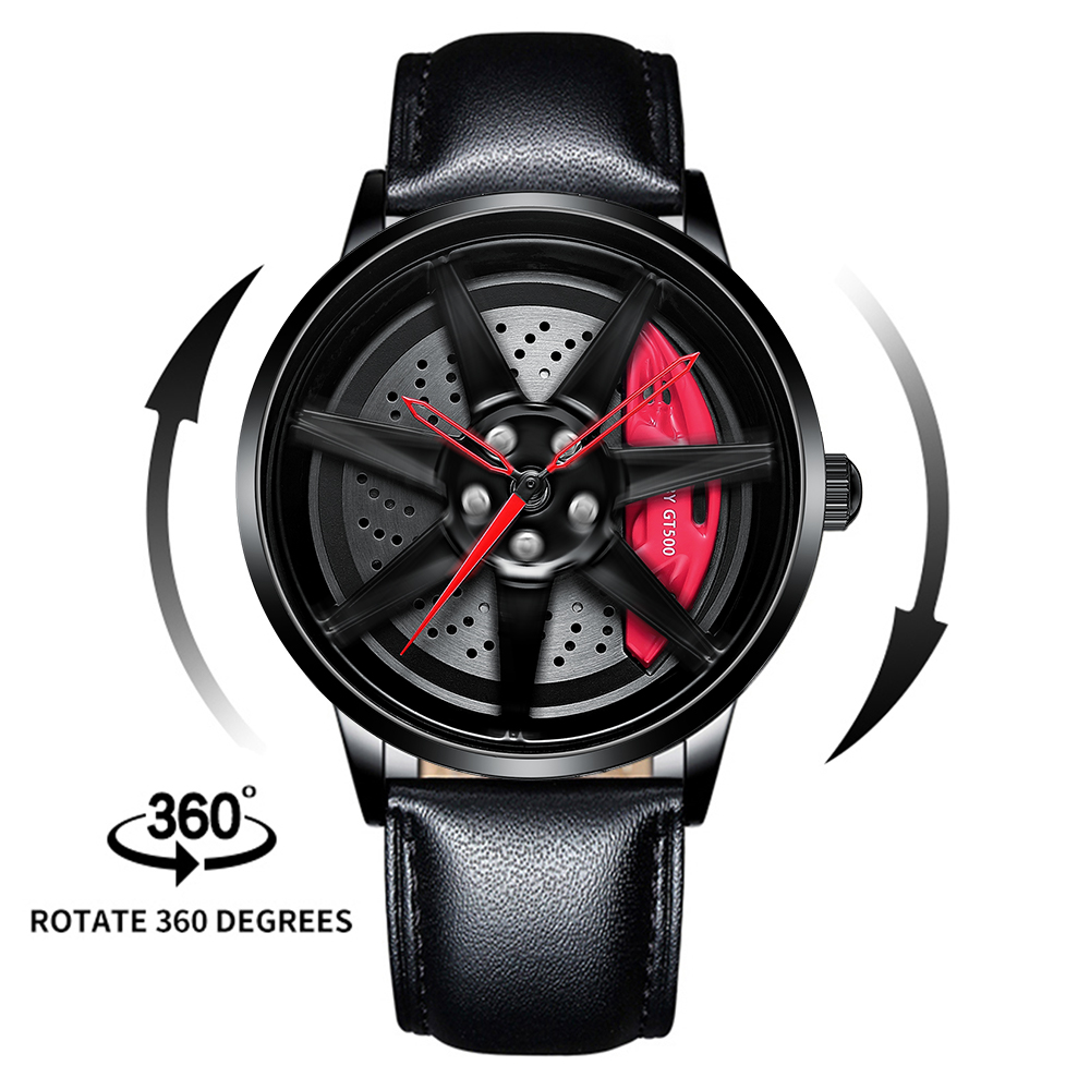 Luxury Car-Inspired Wheel Rim Watch