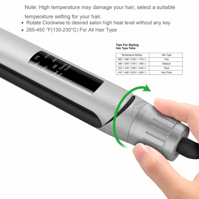 MCH Ceramic 4-in-1 Hair Straightener - Image 5