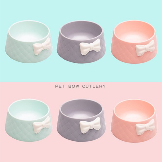 Charming Bowknot Ceramic Pet Bowl - Image 6