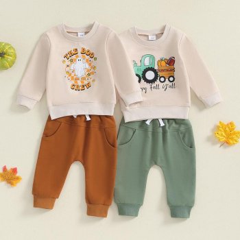 Halloween Baby Outfit 2Pcs Set