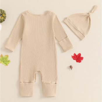 Baby Boys Halloween Romper with Hat