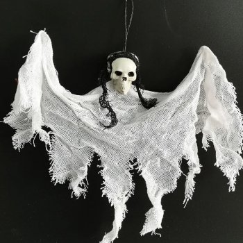 Hanging Skull Head Halloween Ornaments