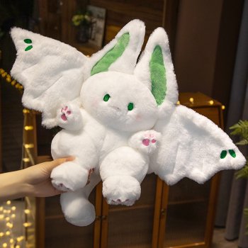 Cute Bat Bunny Stuffed Animal Pillow