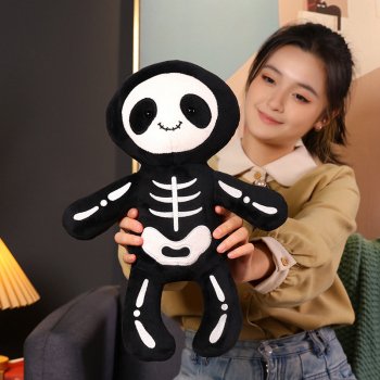 Halloween Skeleton Plush Doll