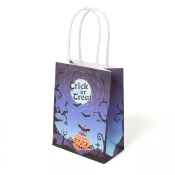 Halloween Kraft Paper Gift Bags