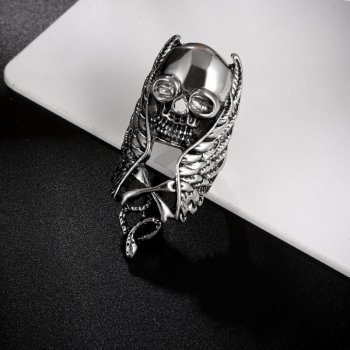 Skull Wings Knuckle Ring for Women & Men