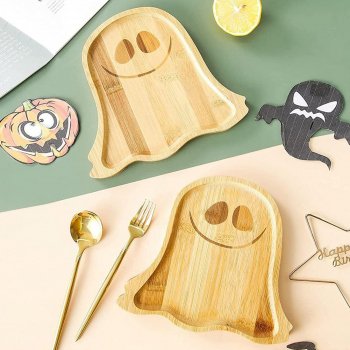 Spooky Season Wooden Charcuterie Board