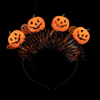 Halloween Pumpkin Ghost Skull Headband