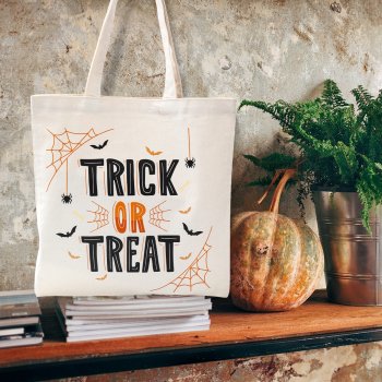 Halloween Party Favor Canvas Tote Bag