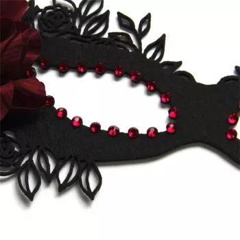 Sensual Black Lace Masquerade Eye Mask