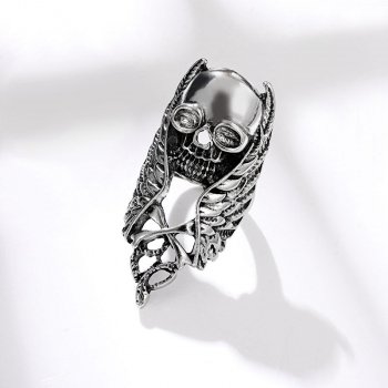 Skull Wings Knuckle Ring for Women & Men