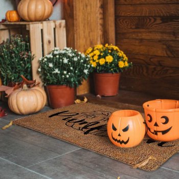 Halloween Witch Hat Bathroom & Home Mat