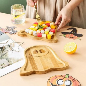 Spooky Season Wooden Charcuterie Board