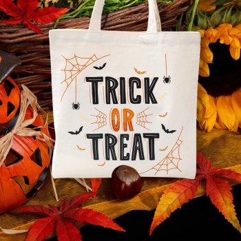 Halloween Party Favor Canvas Tote Bag