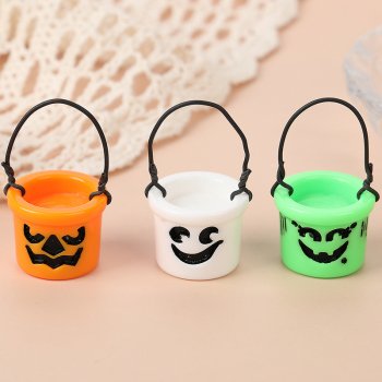 3D Resin Basket Drop Earrings for Women