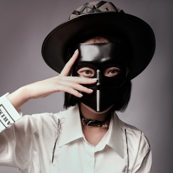 Swallowtail Butterfly Square Face Mask - Full Face Cover with Long Nose