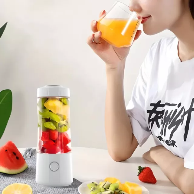 High-Speed Mini Portable Juicer - USB Electric Fruit Blender & Personal Food Processor - Image 6