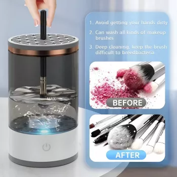 Quick Dry Electric Makeup Brush Cleaner Machine