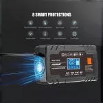 12V 8A Automatic Car Battery Charger with Digital Display - Smart Pulse Repair 5 e9e1569851d2fc970cc85d432d0b48ee.png