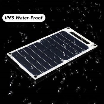 Alternative view of 30W Solar Panel with USB - Portable Waterproof Charger for Outdoor Adventures