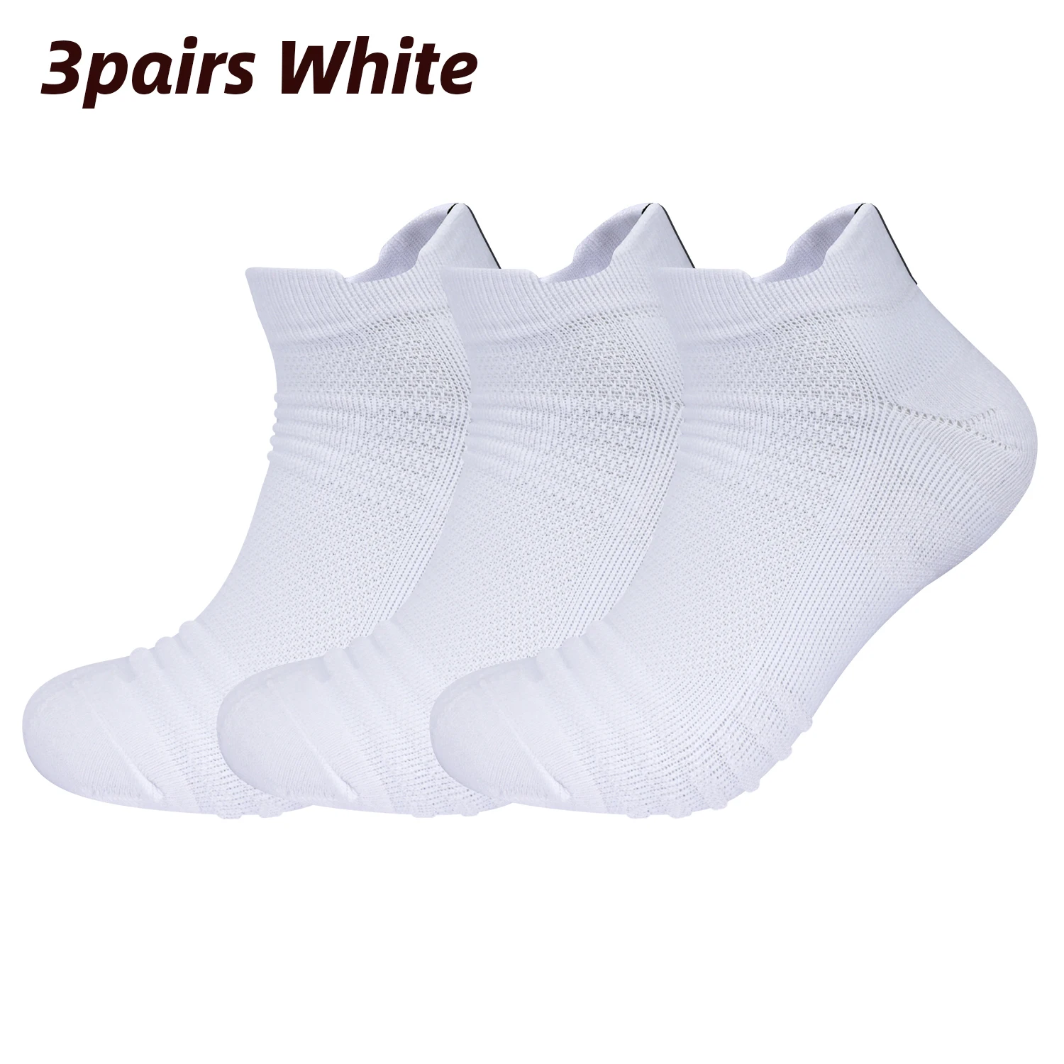 3 pairs white