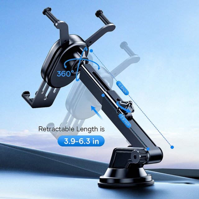 15W Wireless Car Charger Phone Holder - Image 8