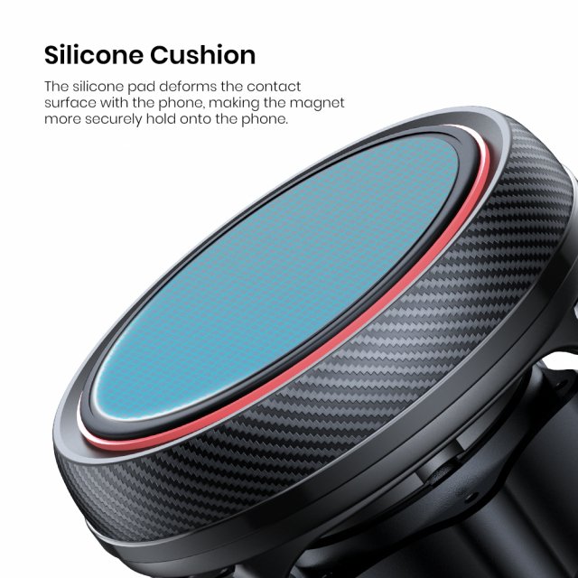 360° Adjustable Magnetic Car Phone Mount - Image 5