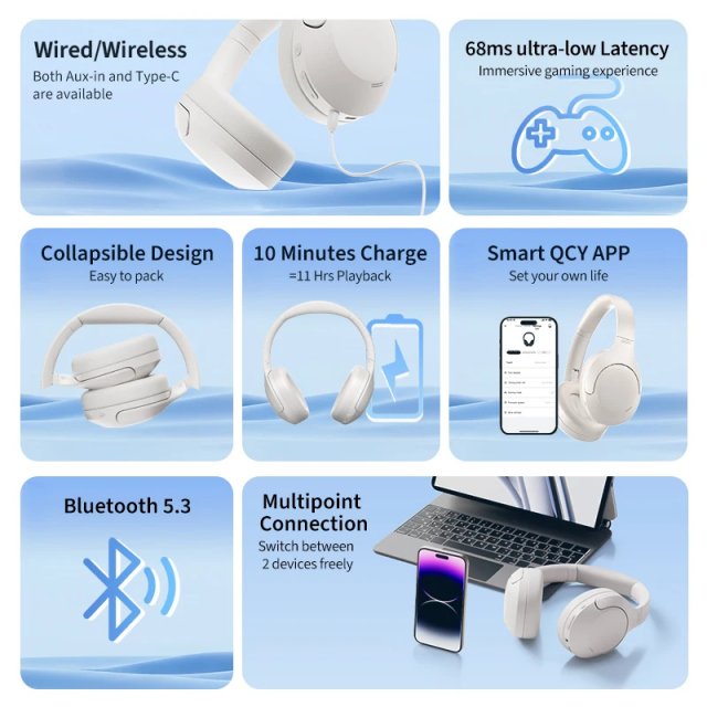 Wireless ANC Over-Ear Headphones - Image 5