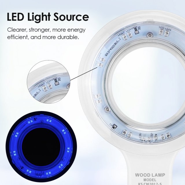Wood's Lamp Skin Detector and Analyzer for Home Use - Image 3