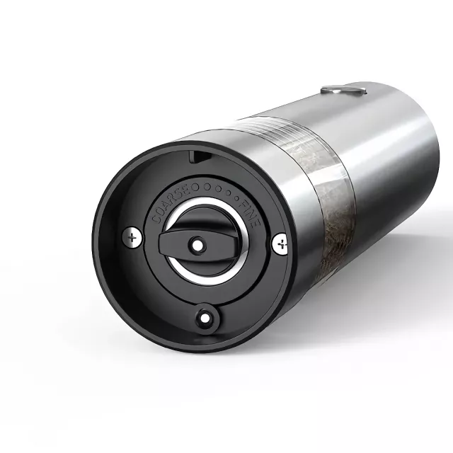 Rechargeable Electric Salt and Pepper Grinder Set with Base - Image 4