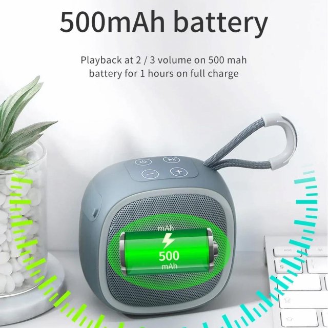 Mini Wireless Bluetooth Speaker 5.3 Portable Sound Box with TF Card Support and Radio - Image 3