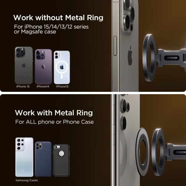 Foldable Magnetic Car Phone Holder - Image 6
