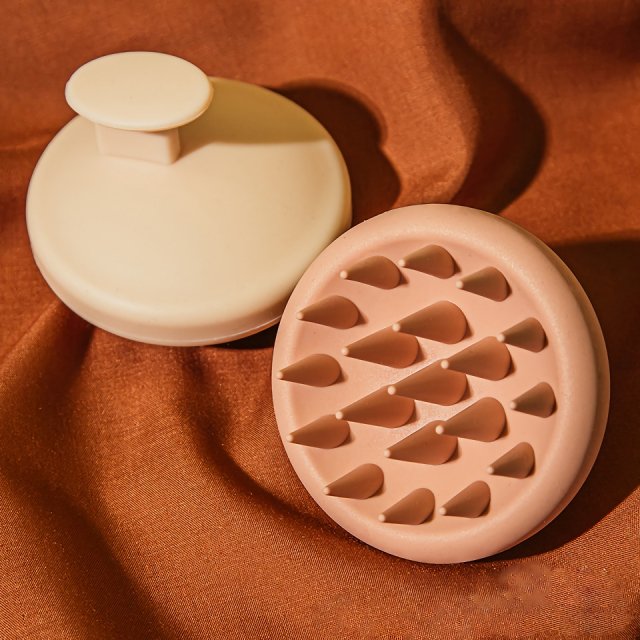 Full Silicone Shampoo Brush - Scalp Massager & Bath Scrubber - Image 4