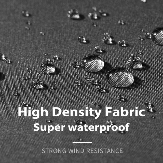 Large Automatic Windproof Umbrella with Carbon Fiber Handle - Image 5