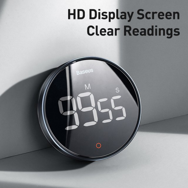 Magnetic Countdown Timer with HD Display for Kitchen and Study - Image 7