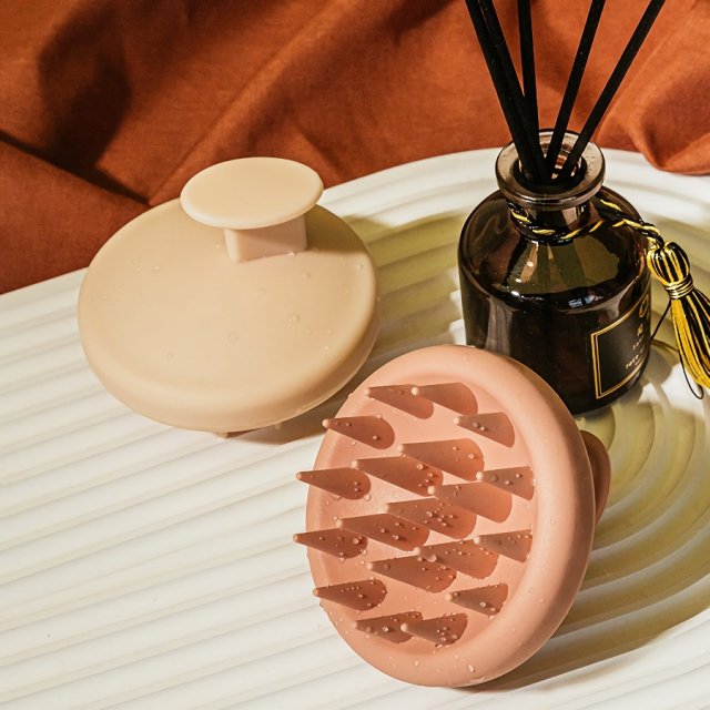 Full Silicone Shampoo Brush - Scalp Massager & Bath Scrubber - Image 8