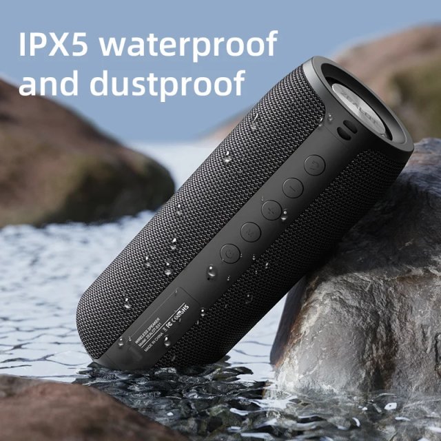 Powerful Waterproof Bluetooth Speaker with Wireless Subwoofer - Image 4