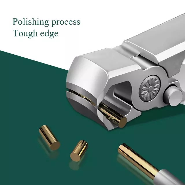 Wide Jaw Stainless Steel Nail Clippers – Manicure Cutter for Thick Toenails & Fingernails - Image 5